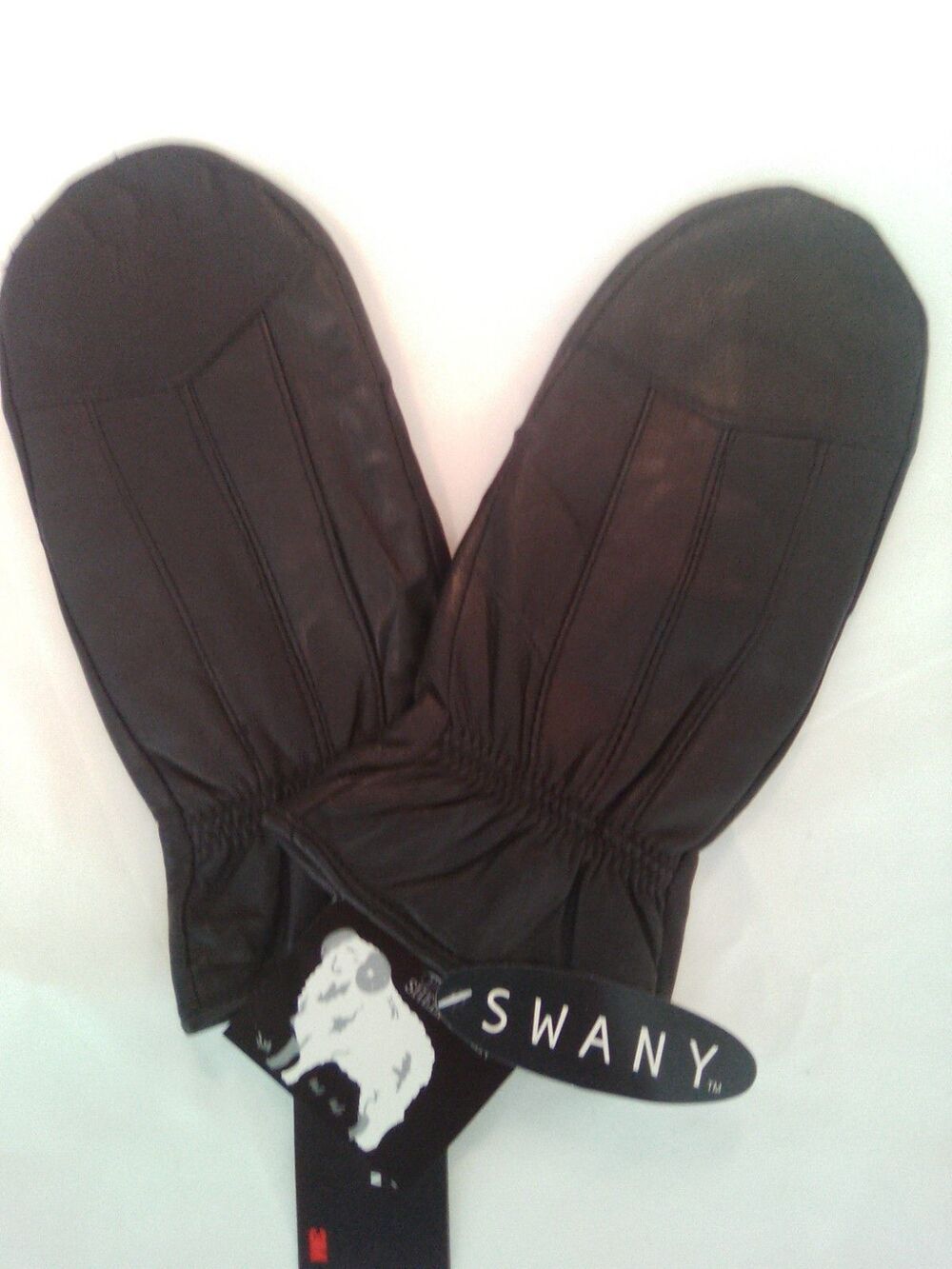 Swany Unisex Sheepskin Leather Mittens 3M  Thinsulate Gloves New, Size S.